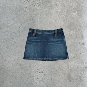2000s DENIM MINI SKIRT